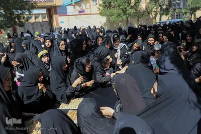 مراسم پیاده روی جاماندگان اربعین حسینی در اهر