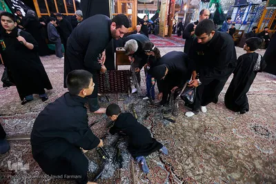آیین عزاداری محرم در حسینیه کربلایی ها