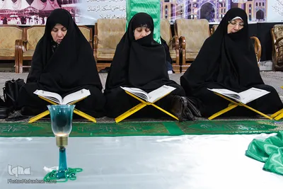 محفل انس با قرآن در حسینیه چهاده معصوم-مشهد