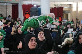 مراسم «شیرخوارگان عاشورایی» در یاسوج