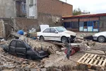 خسارت سیل در شهرستان اهر‎