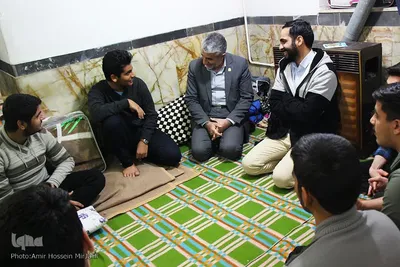 اعتکاف دانش آموزی در یزد