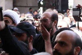 تشییع پیکر دو شهید قرآن آموز در تبریز
