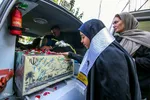 میزبانی دانش آموزان شیرازی از شهدای گمنام