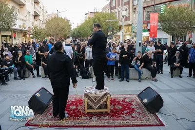 آیین سنتی چهارپایه خوانی در قم
