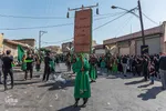 آئین نمادین ورود قافله امام حسین(ع) به دشت کربلا