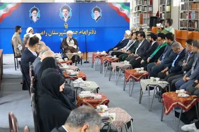 نشست شورای فرهنگ عمومی شهرستان رامسر با حضور آیت الله محمدی محمدی نماینده ولی فقیه مازندران