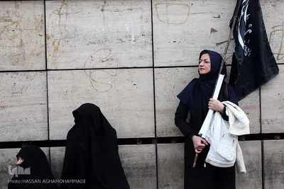 تجمع بزرگ عزاداران فاطمی در میدان هفت تیر