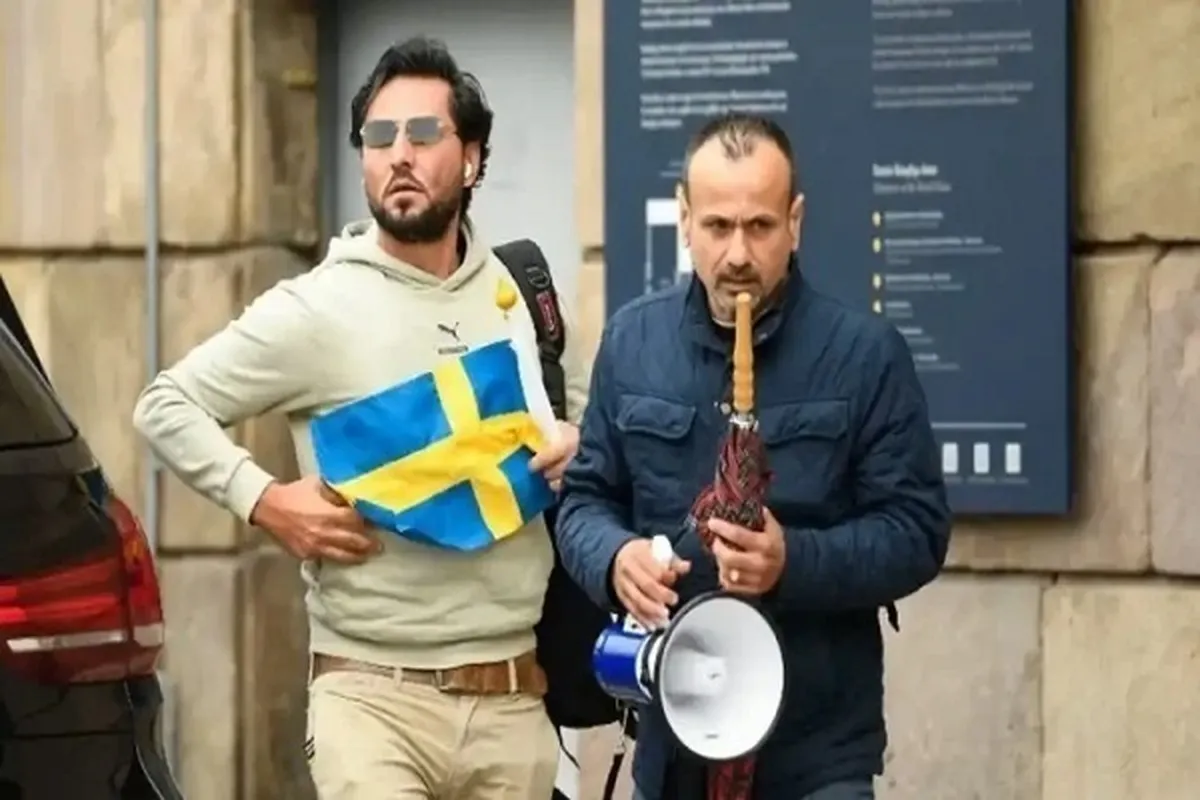 Janyewar  Momika daga kona kur'ani gami da taron jami'in Sweden da shugabannin kasashen musulmi