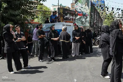 عزاداری ظهر عاشورای حسینی در تهران