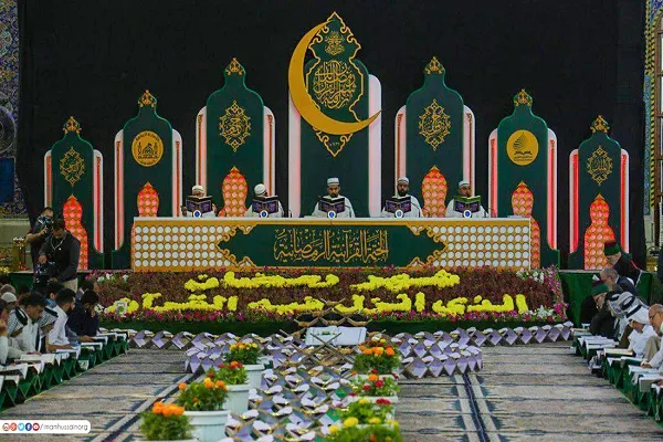 بالصور: المحفل السنوي لختم القرآن في حرم الامام الحسين(ع)