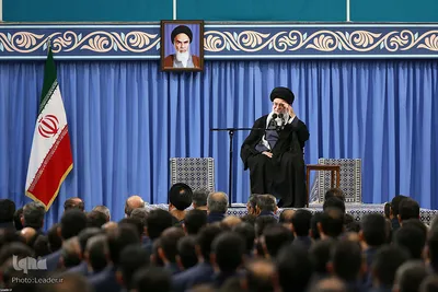 دیدار فرماندهان نیروی هوایی و پدافند هوایی ارتش با رهبر انقلاب