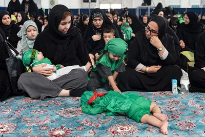 همایش شیرخوارگان حسینی در کرج‎