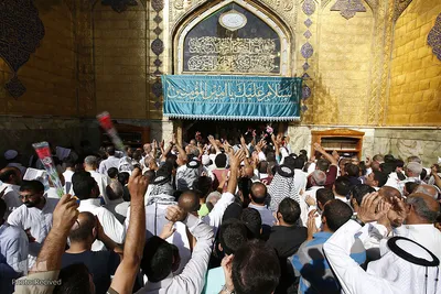 عید غدیر در حرم امام علی(ع)