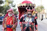 کاروان نمادین ورود قافله امام حسین(ع) به دشت کربلا