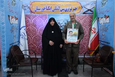 پدر و مادر شهید مدافع حرم سیدمهدی موسوی 