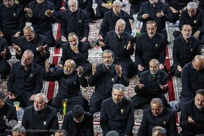 شام غریبان شهادت امام رضا(ع) در حرم مطهر رضوی