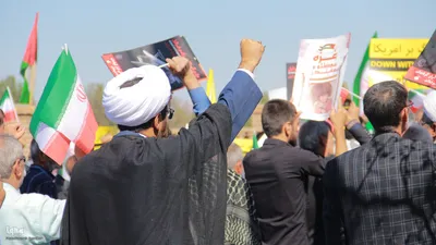راهپیمایی محکومیت جنایات رژیم صهیونستی و حمایت از مردم مظلوم لبنان و فلسطین