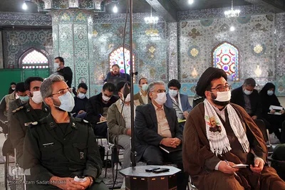 نشست خبری اعلام فعالیت های شهرستانهای میبد و اردکان درکنگره چهار هزار شهید استان یزد