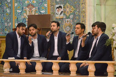 محفل انس با قرآن کریم در حرم کریمه اهل بیت