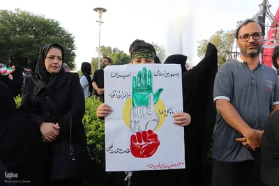 اجتماع ضد صهیونیستی دستجات و هیئات حسینی تبریز