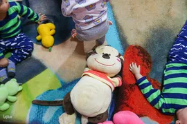 شوق زندگی در شیرخوارگاه حضرت آمنه(س)