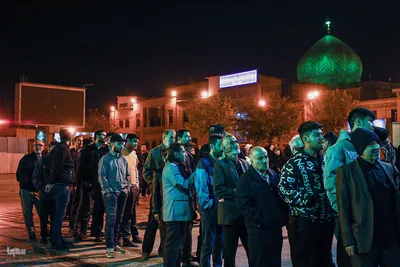 چایخانه حضرتی و توزیع غذا