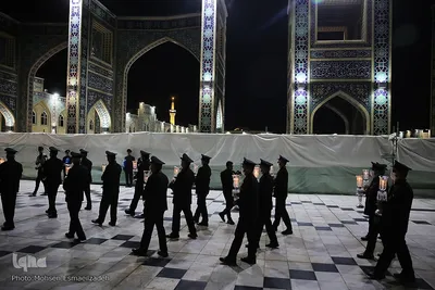 حسینیه ایران؛ مراسم شام غریبان حسینی در حرم رضوی