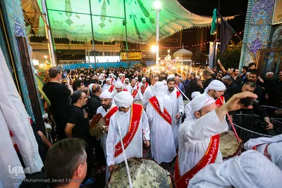 آیین عزاداری محرم در حسینیه کربلایی ها