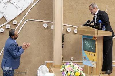 اختتامیه چهاردهمین جشنواره علمی فرهنگی فرهنگیان بسیجی با حضور محمد بطحایی، وزیر آموزش و پرورش در وزارت آموزش و پرورش