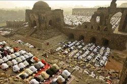 بابری مسجد کی جگہ مندر بنانے کی تیاری