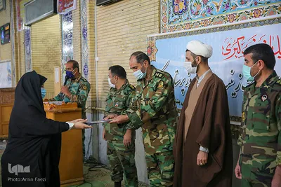 تجلیل از پرستاران ارتش فارس‎