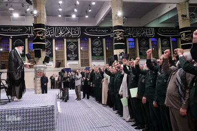 دیدار مجمع عالی فرماندهان سپاه با رهبر انقلاب