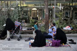 دعای عرفه در بهشت زهرا (س) تهران