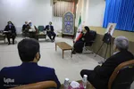 دیدار معاون ستاد اجرایی فرمان امام با حجت‌الاسلام عبادی