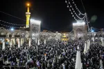مراسم احیاء شب نوزدهم ماه رمضان در حرم مطهر رضوی
