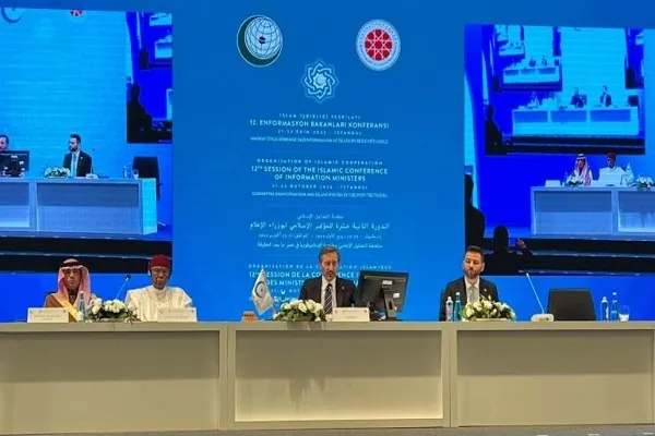 إنطلاق أعمال المؤتمر الإسلامي لوزراء الإعلام بإسطنبول