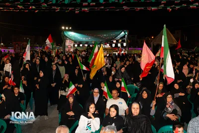 مراسم تشییع پیکر شهید «رمضانعلی استکی» در اصفهان
