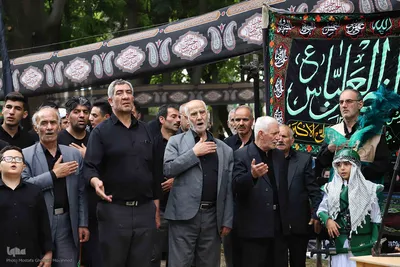 تجمع بزرگ عزاداران حسینی در شهرستان اهر