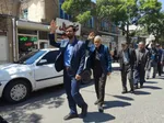 عزاداری خیابانی سالروز ارتحال حضرت امام خمینی(ره) در شهرستان اهر