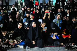 تعزیه حسینی در حرم علی بن‌ مهزیار