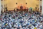 مراسم دعای عرفه در حرم مطهر شاهچراغ (ع)