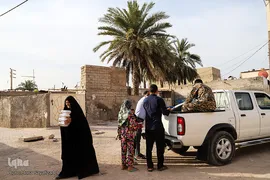طبخ و توزیع  ۳۰۰ پرس غذا میان نیازمندان در ماه رمضان توسط پایگاه بسیج شرکت نفت و گاز کارون