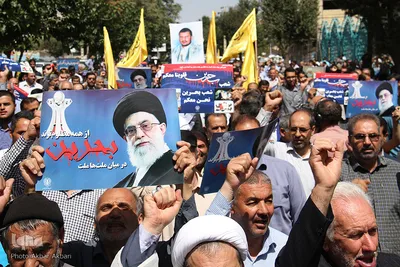 راهپیمایی ضد سعودی مردم شهرکرد