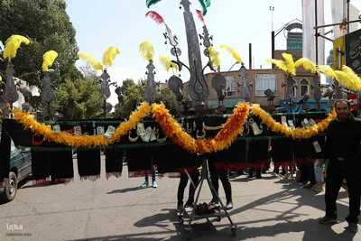 حال و هوای اربعین حسینی در اهر