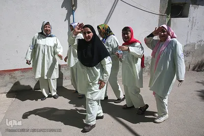 عید قربان در آسایشگاه سالمندان و معلولین  قدس