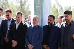 تشییع پیکر شهید گمنام در دانشگاه لرستان