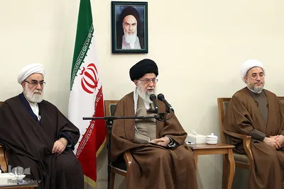 دیدار دست‌اندرکاران کنگره شهدای استان قزوین با رهبر انقلاب