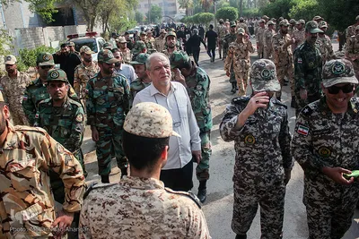 مراسم تشییع و خاکسپاری شهید «قاسم بلند» در اهواز