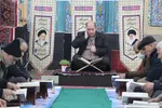 کرسی تلاوت قرآن کریم در شب لیله الرغائب